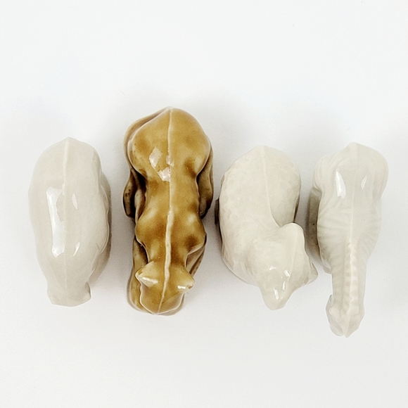 Vintage Wade England Noah's Ark Figures- Tiger, Zebra, Male Ram and Sheep - Picture 6 of 10